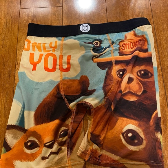 PSD Multicolor Smokey Bear Men's Briefs - Picture 1 of 3
